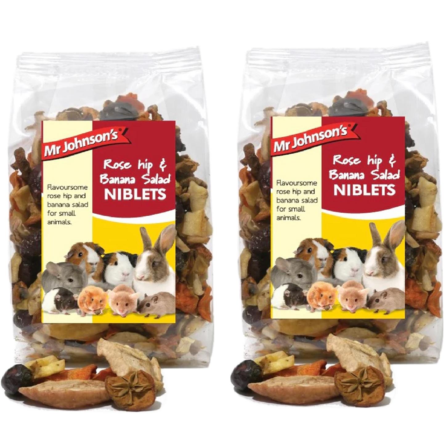 Mr Johnsons - Rose Hip & Banana Salad Niblets (125g)