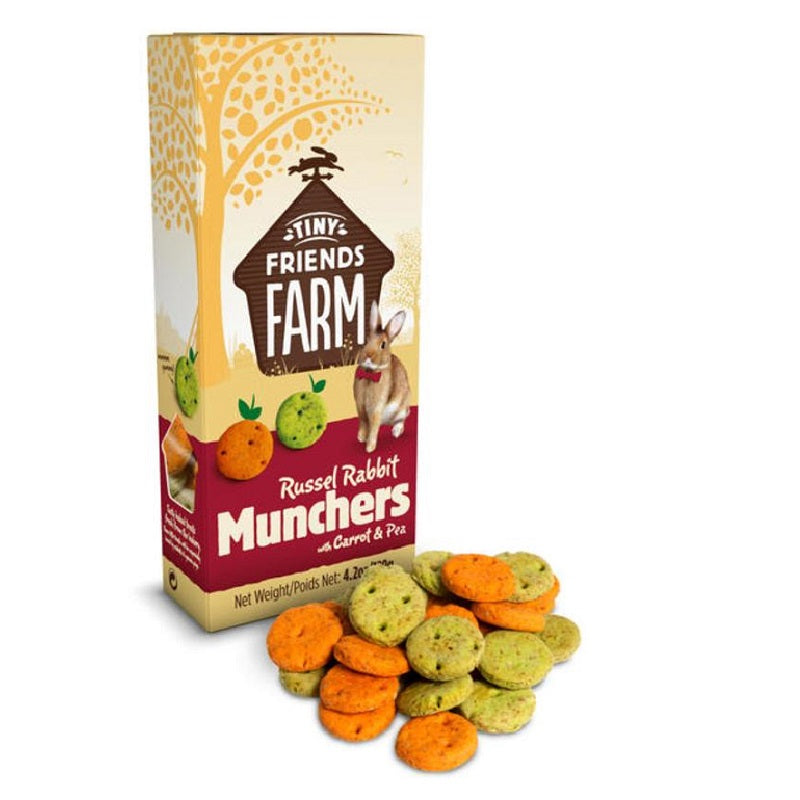 Tiny Friends Farm - Russel Rabbit Munchers (120g)