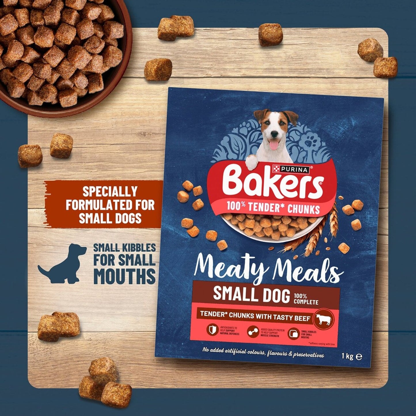 Bakers - Meaty Meals Small Dog (1kg)