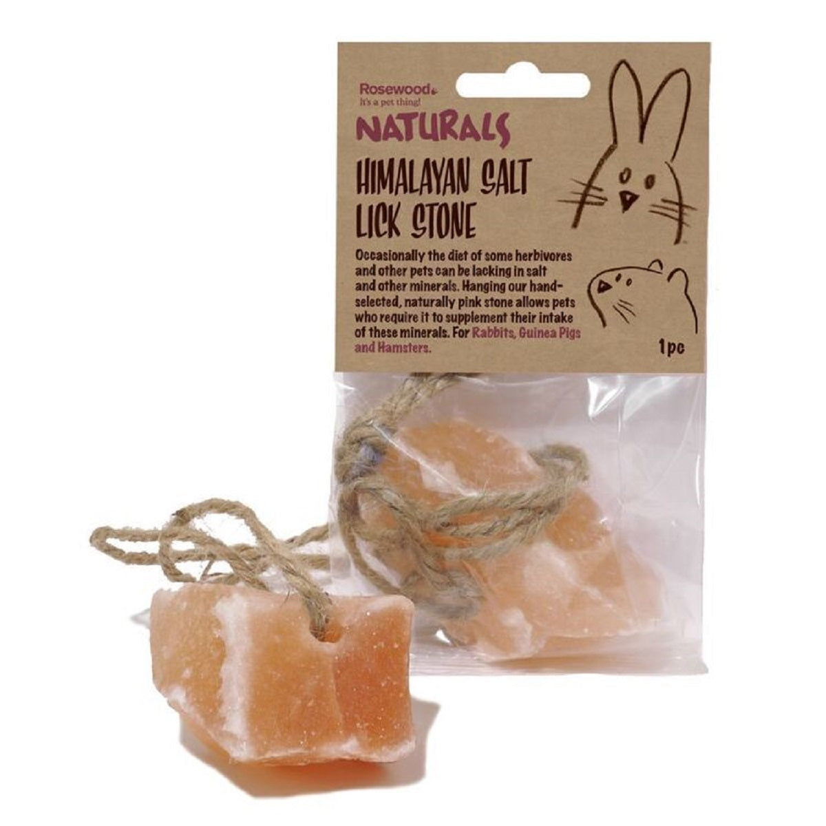 Rosewood - Himalayan Salt Lick Stone