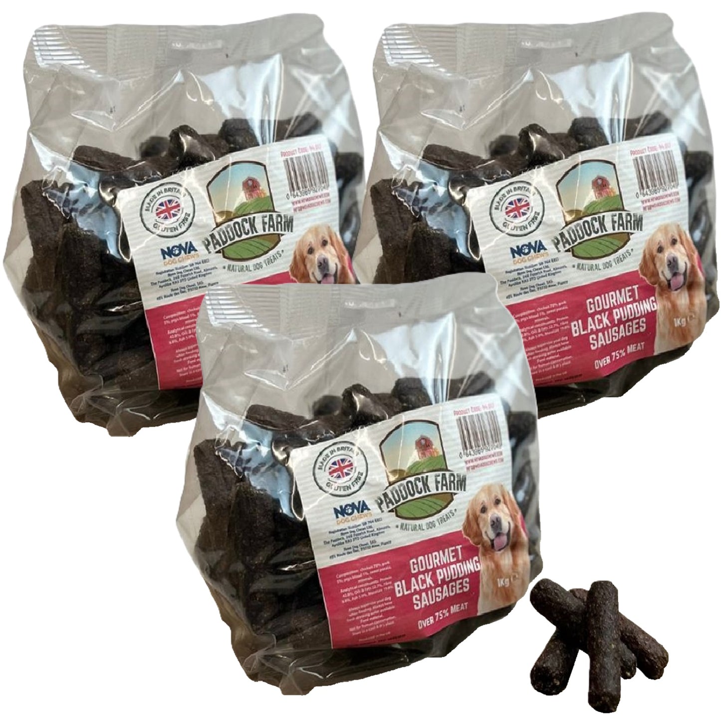 Paddock Farm - Gourmet Black Pudding Sausages