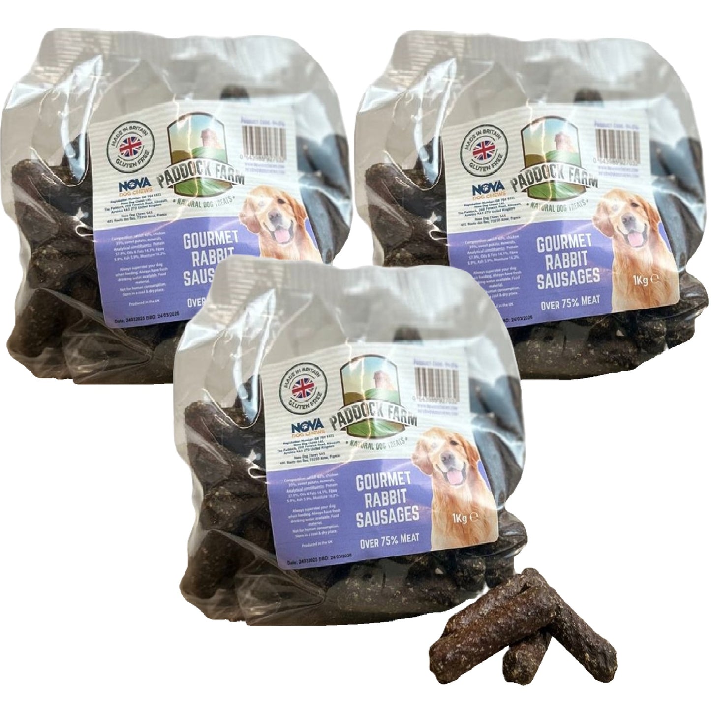 Paddock Farm - Gourmet Rabbit Sausages