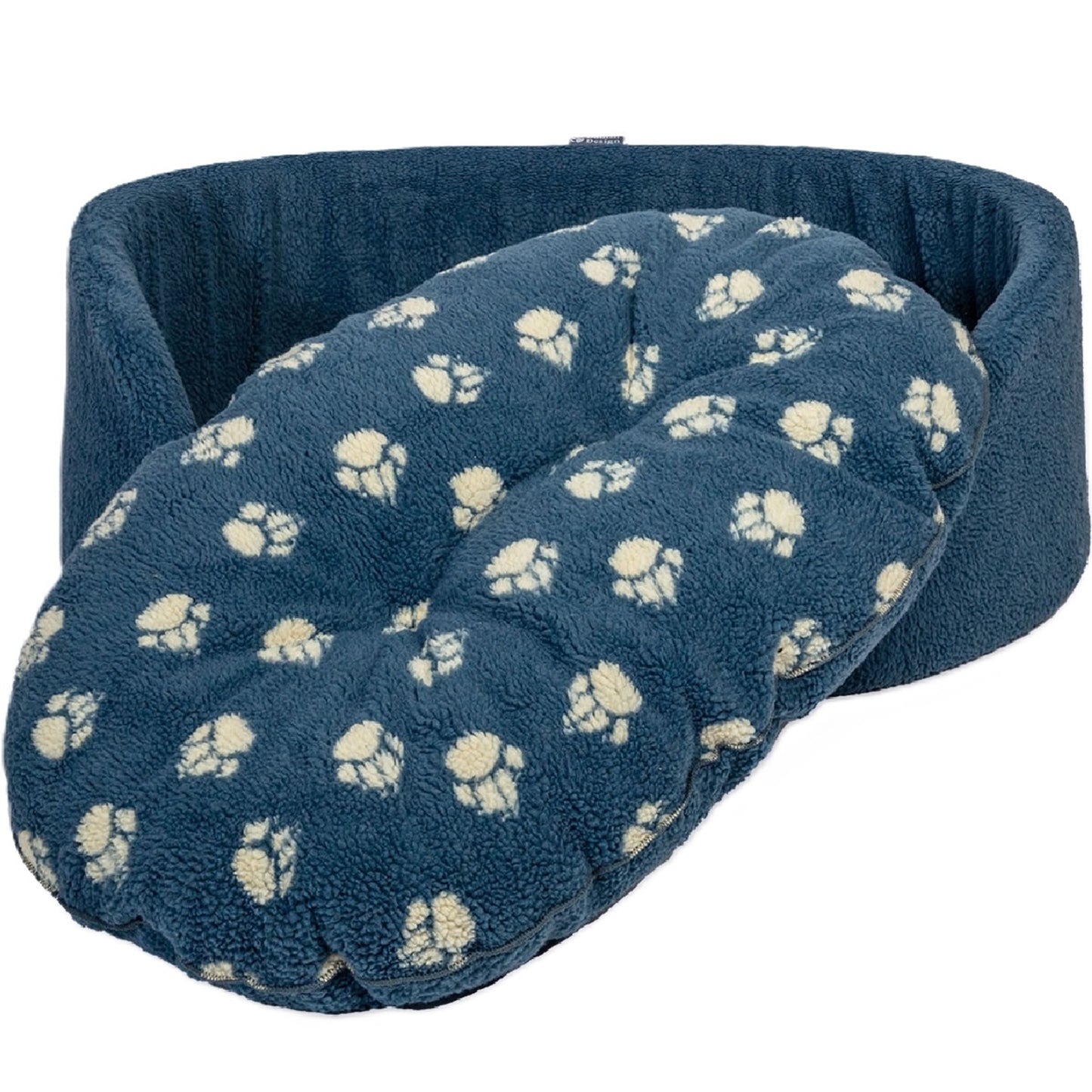 Danish Design - Sherpa Fleece Harbour Paws Slumber Bed