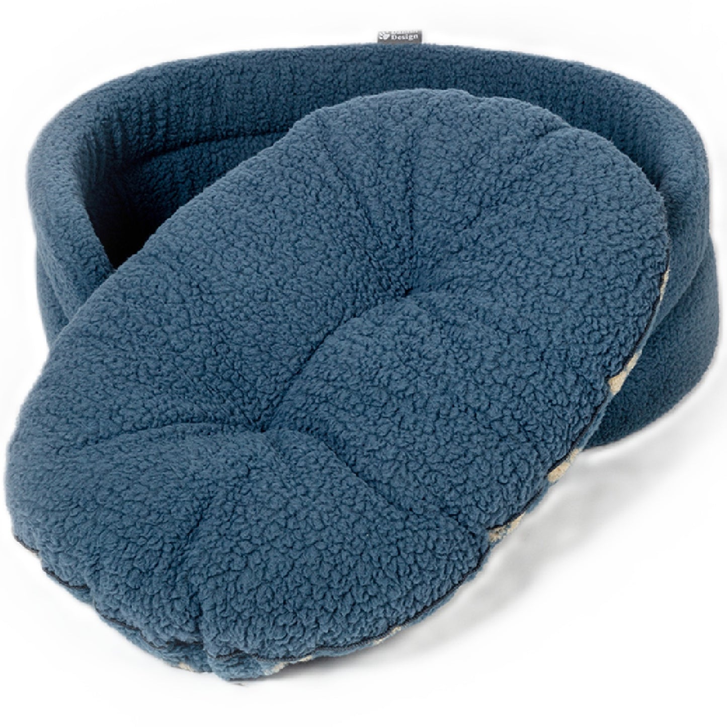 Danish Design - Sherpa Fleece Harbour Paws Slumber Bed