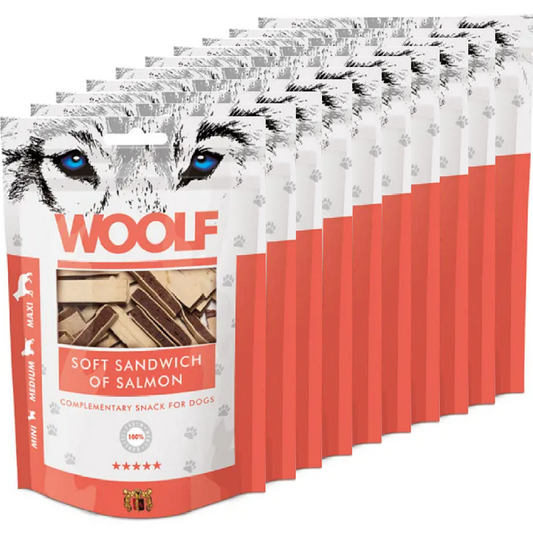 Woolf - Soft Sandwich of Salmon (10 x 100g)