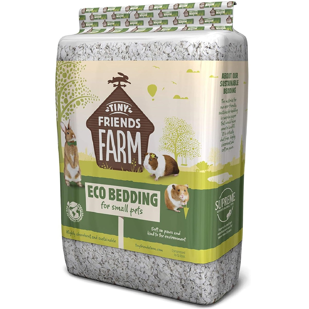 Tiny Friends Farm - Eco Bedding (15L)