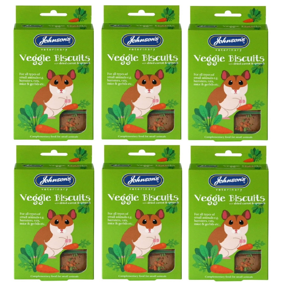Johnsons - Veggie Biscuits (5pk)