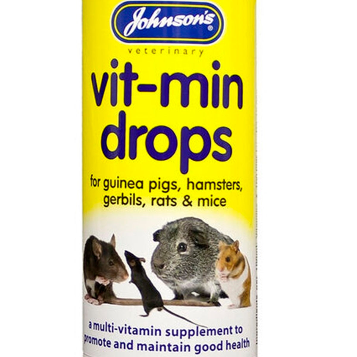 Johnsons - Hamster/Gerbil Vit-min Drops (100ml)