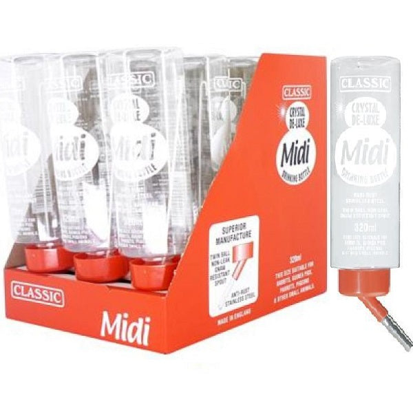 Classic - Midi Crystal Deluxe Drinking Bottle (320ml)