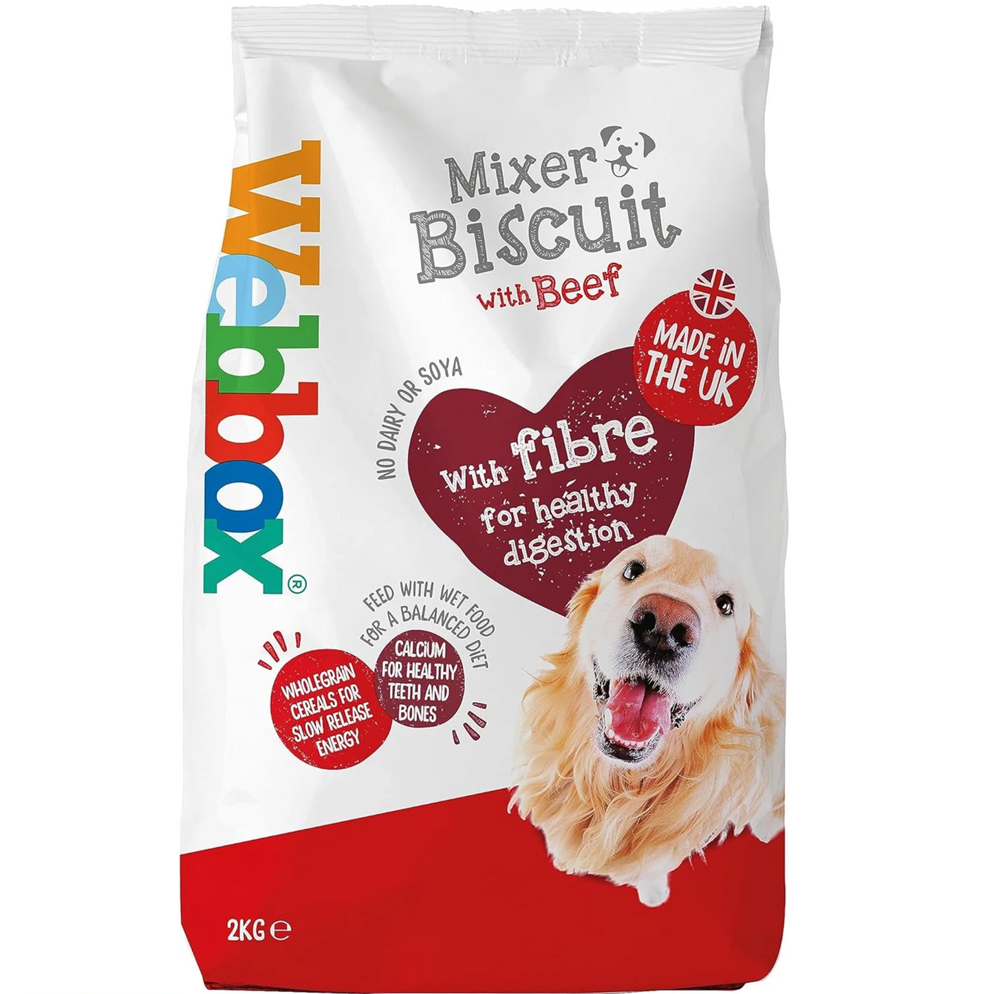 Webbox - Mixer Biscuit Beef (2kg)