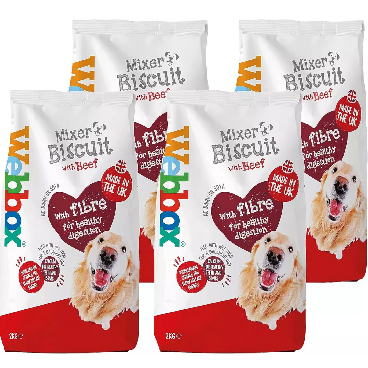 Webbox - Mixer Biscuit Beef (2kg)