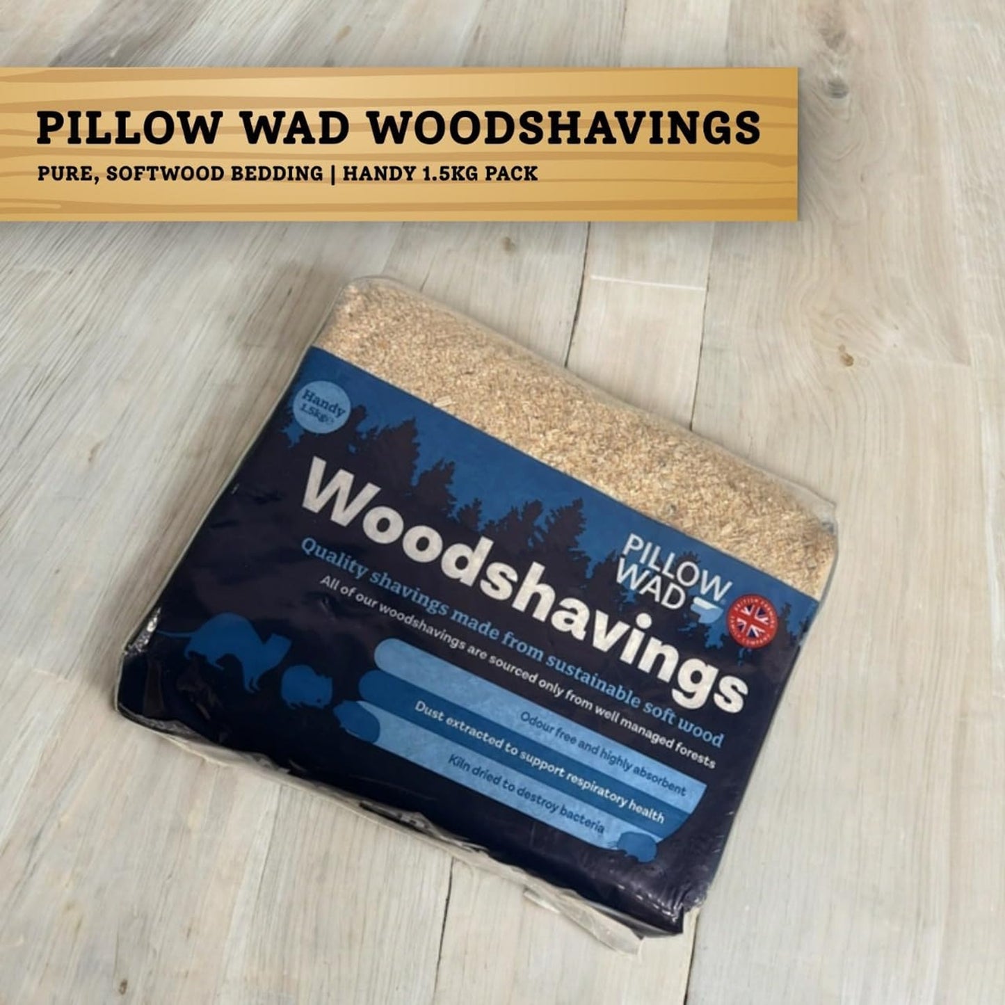 Pillow Wad - Woodshavings (1.5kg)
