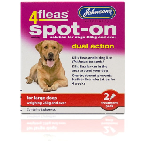 Johnson's - 4Fleas Spot-on (2pk)