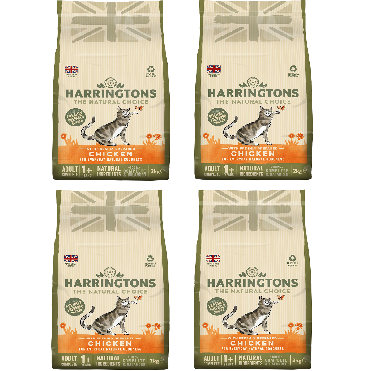 Harringtons - Adult Complete 1+ Cat (2kg)