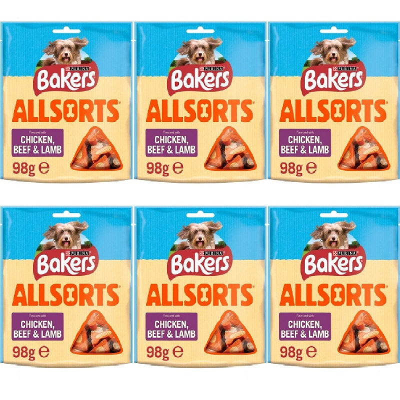 Bakers - Allsorts (6 x 98g)