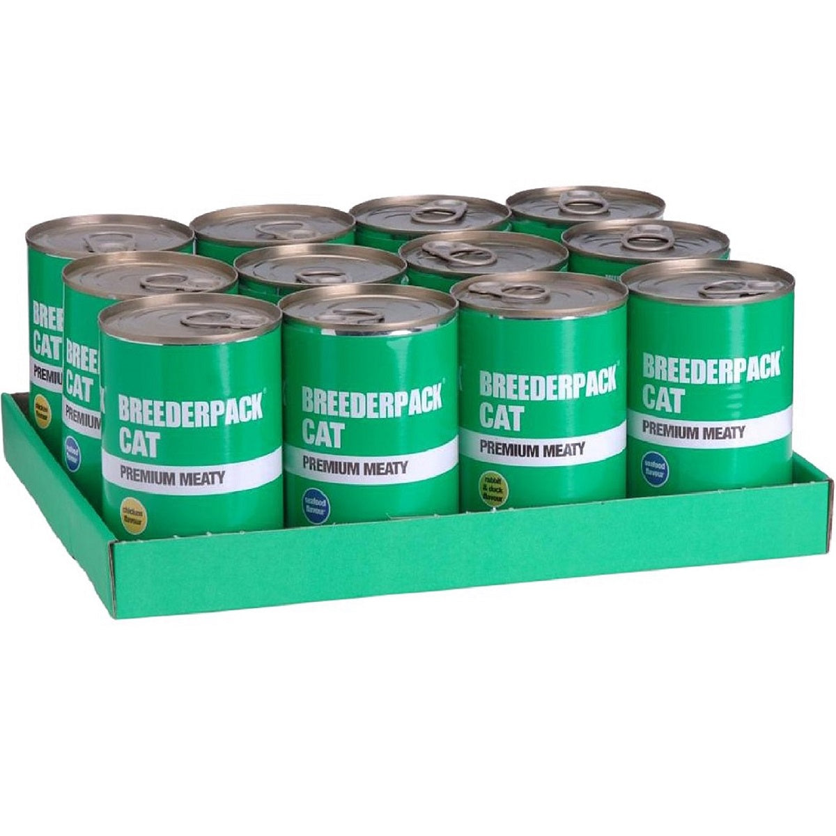 Breederpack Cat - Premium Meaty Variety (12 x 400g)