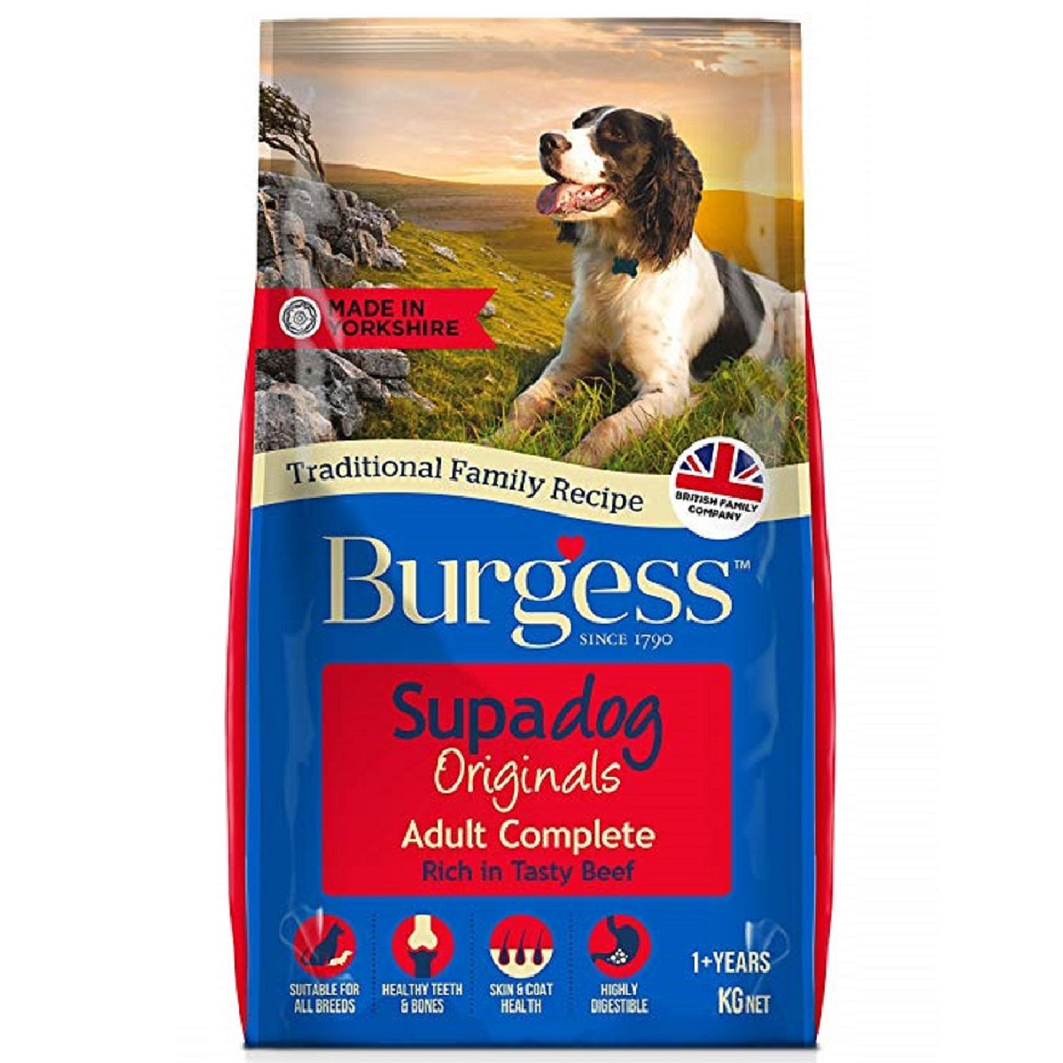 Burgess - Supadog Adult Complete (12.5kg)
