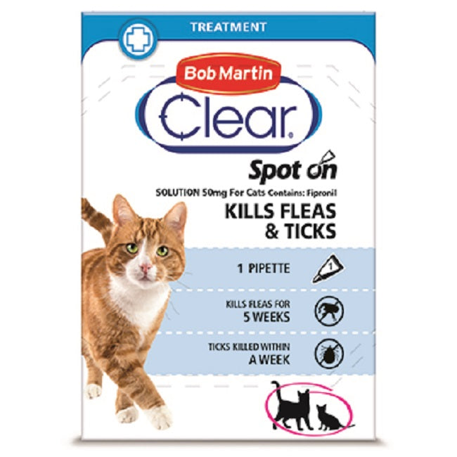 Bob Martin - Clear Cat Flea Spot on
