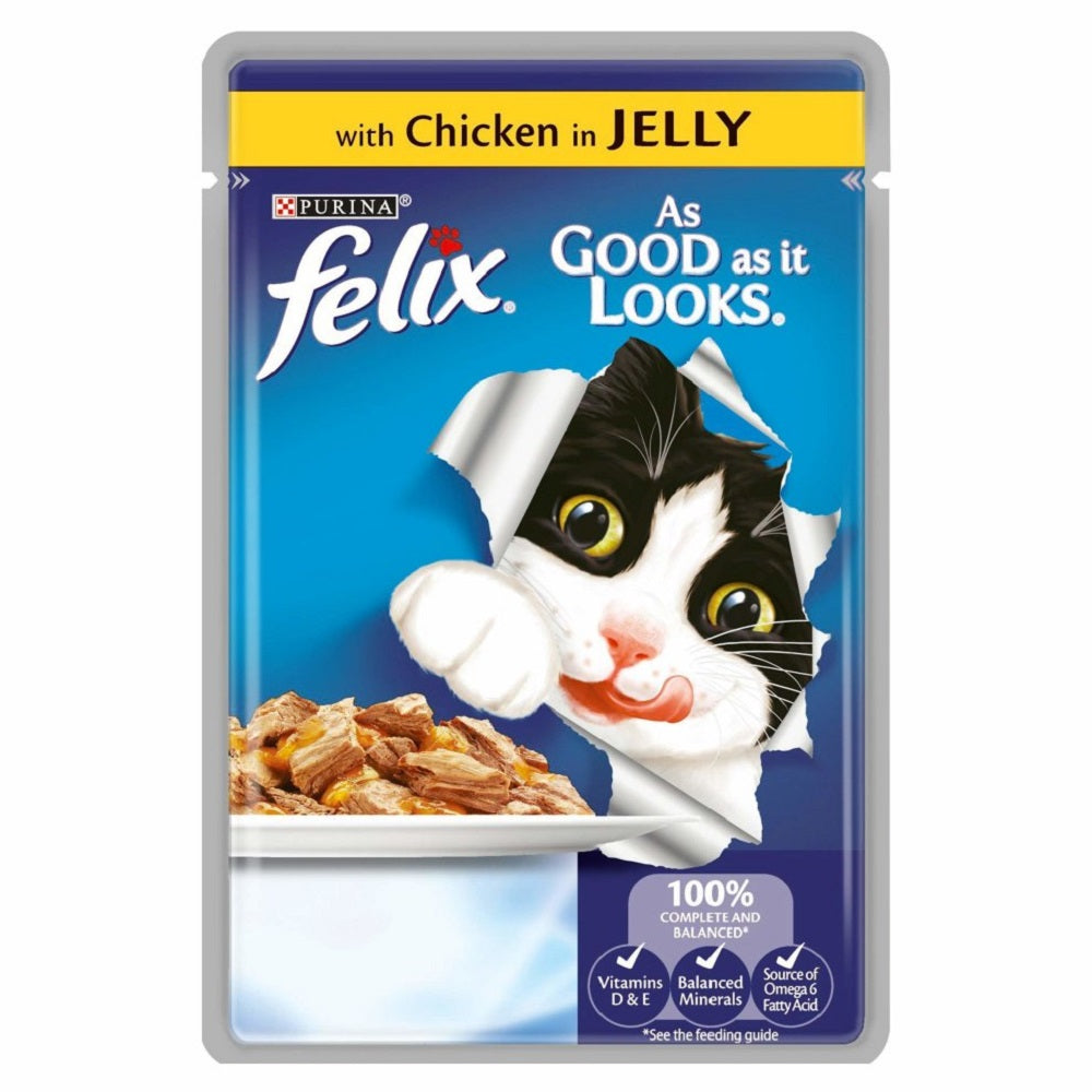 Felix - As Good As It Looks in Jelly (20 x 100g)
