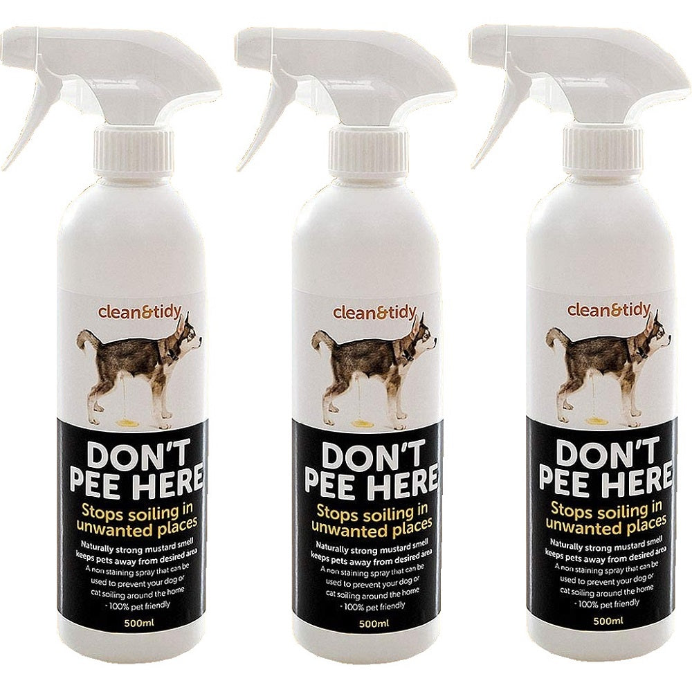 Sharples Clean & Tidy - Don't Pee Here Spray (500ml)
