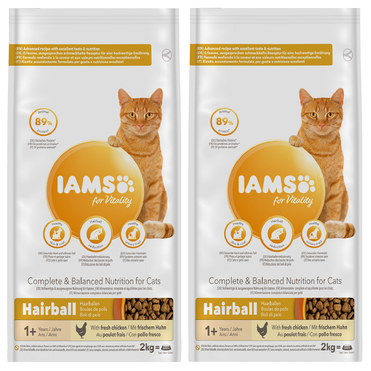 Iams - Hairball (2kg)