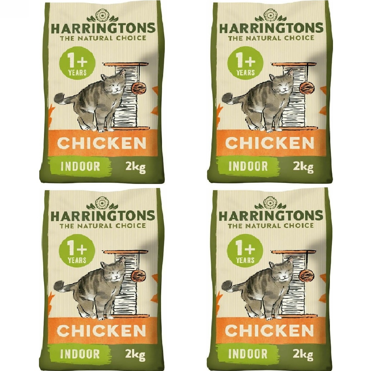 Harringtons - Indoor 1+ Cat (2kg)