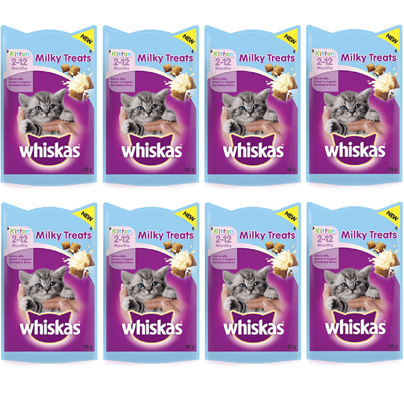 Whiskas - Kitten Milky Treats (8pk)