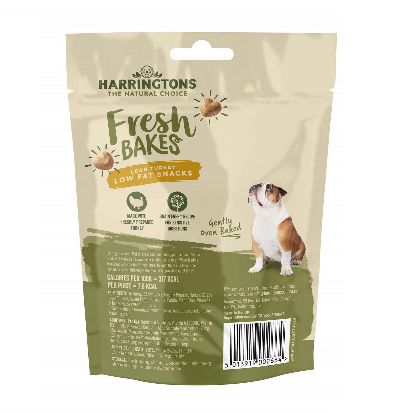 Harringtons - Low Fat Snacks (7 x 100g)