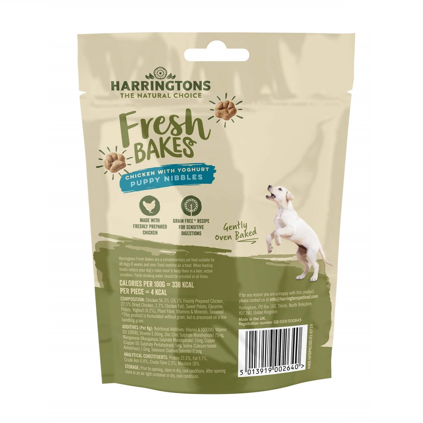 Harringtons - Puppy Nibbles (9 x 100g)