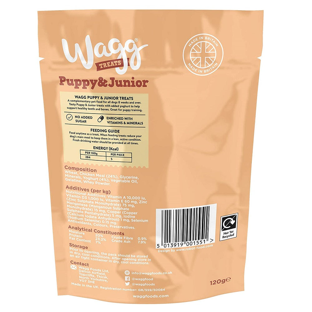Wagg - Puppy & Junior (7 x 120g)