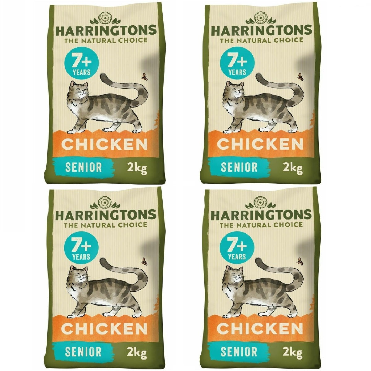 Harringtons - Senior 7+ Cat (2kg)