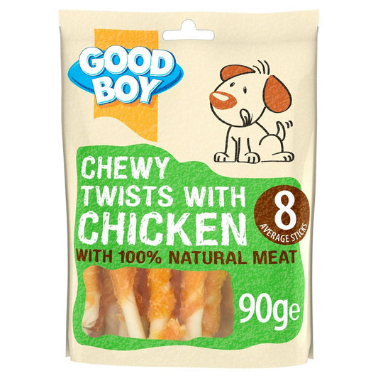 Good Boy - Chewy Twists with Chicken (90g)