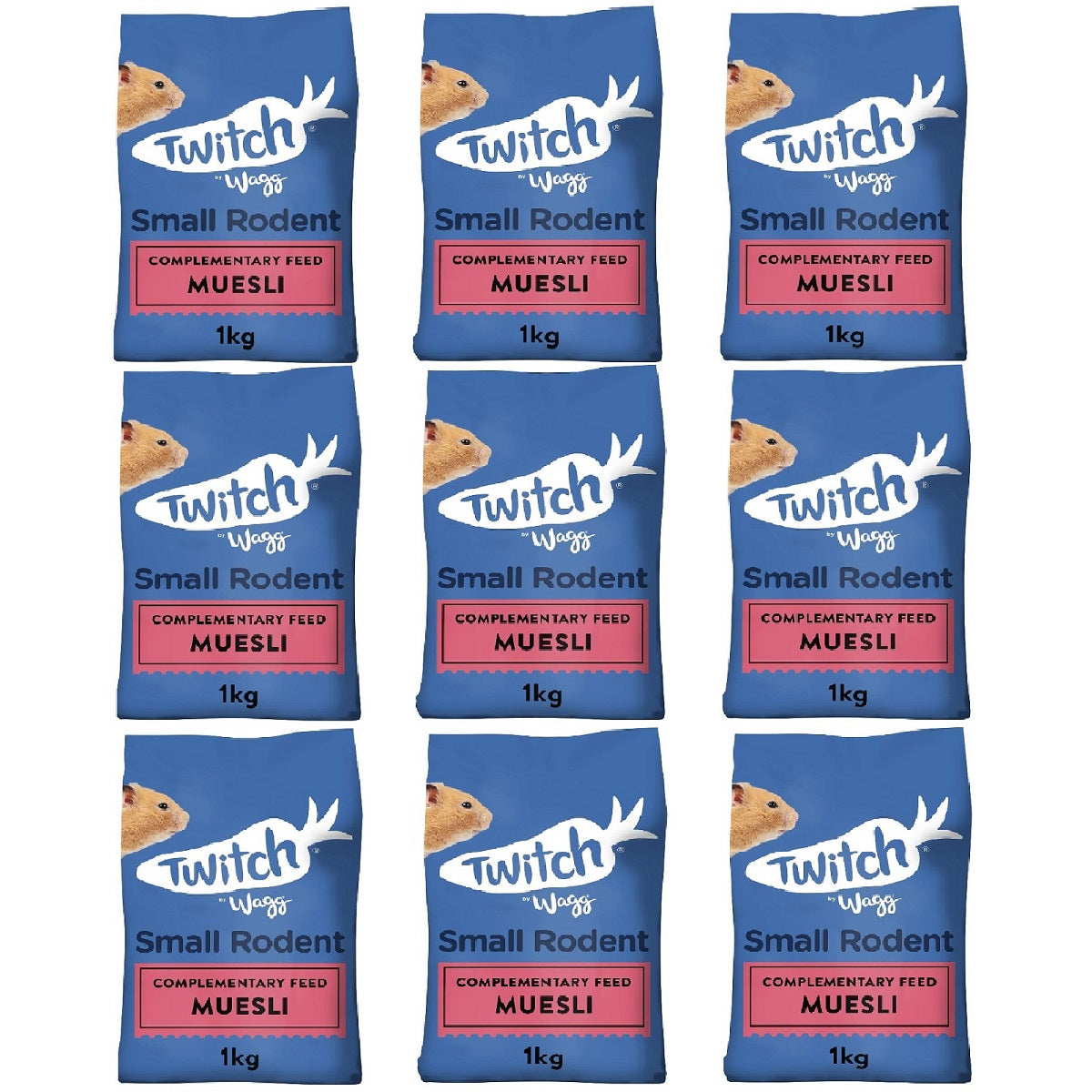 Twitch - Small Rodent Muesli (1kg)