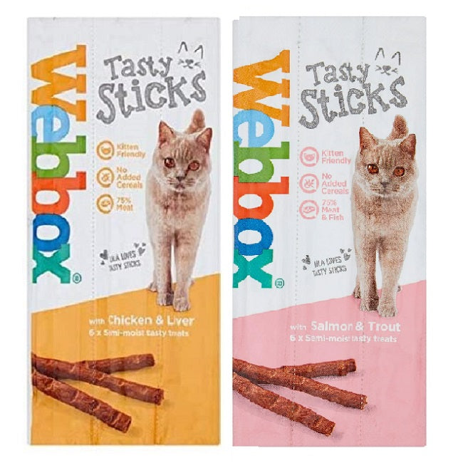 Webbox - Tasty Sticks (12 Packs)