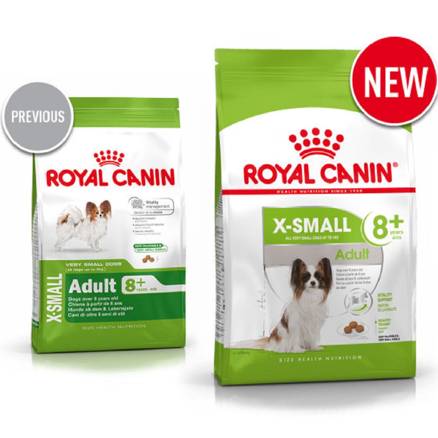 ROYAL CANIN - X-Small Adult 8+ (1.5kg)