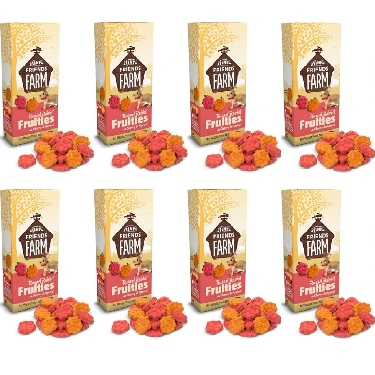 Tiny Friends Farm - Russel Rabbit Fruities (80g)