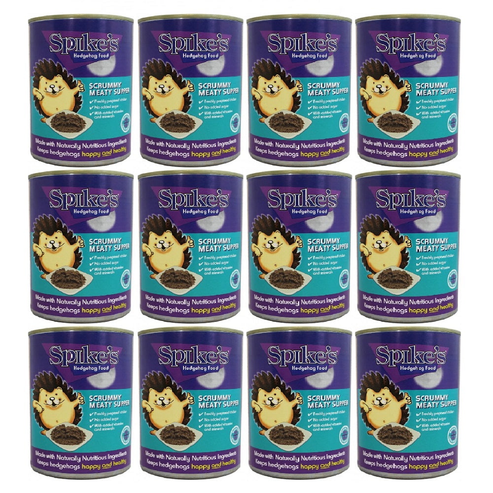 Spikes - Scrummy Meaty Supper Hedgehog Food (395g)