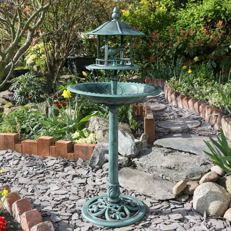 Sheltered Bird Bath