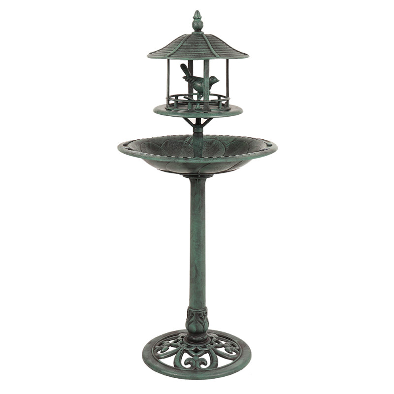 Sheltered Bird Bath