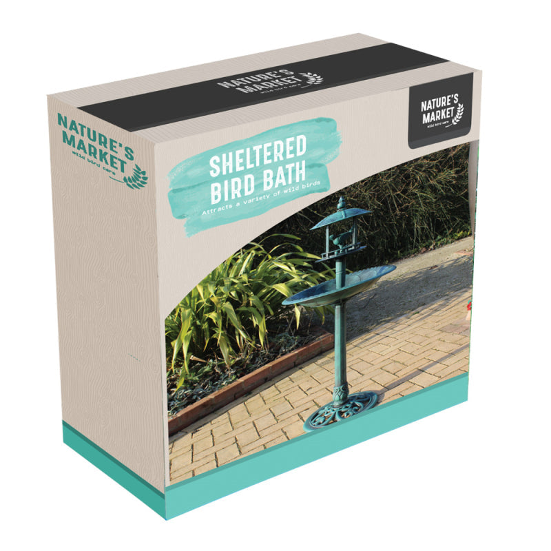 Sheltered Bird Bath