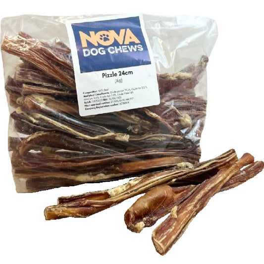 Large Bull Pizzles - 24cm (1kg) Mixed Sizes