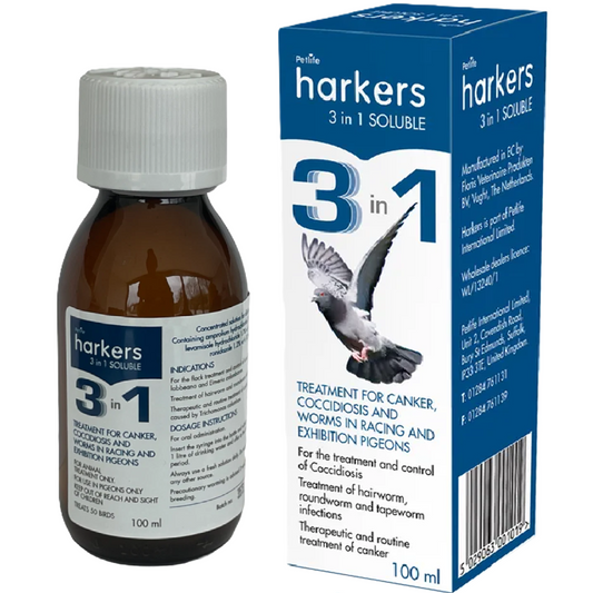 Harkers - 3 in 1 Soluble Pigeon Treatment (100ml)