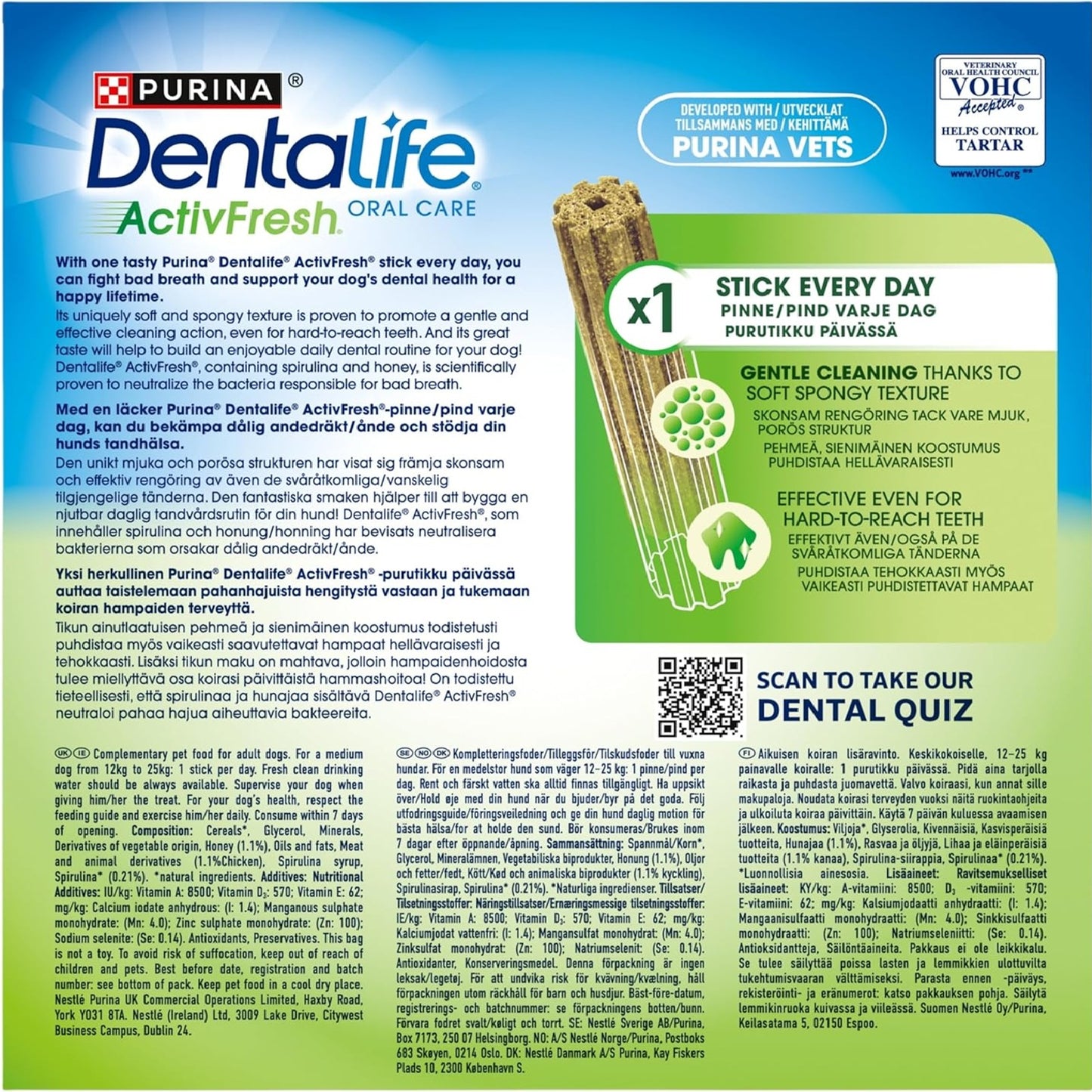 Purina - Dentalife ActivFresh (Medium Dog)