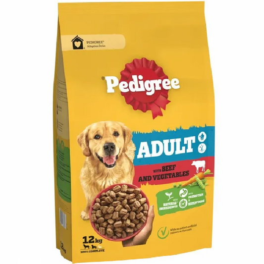 Pedigree - Adult Beef & Vegetables (12kg)
