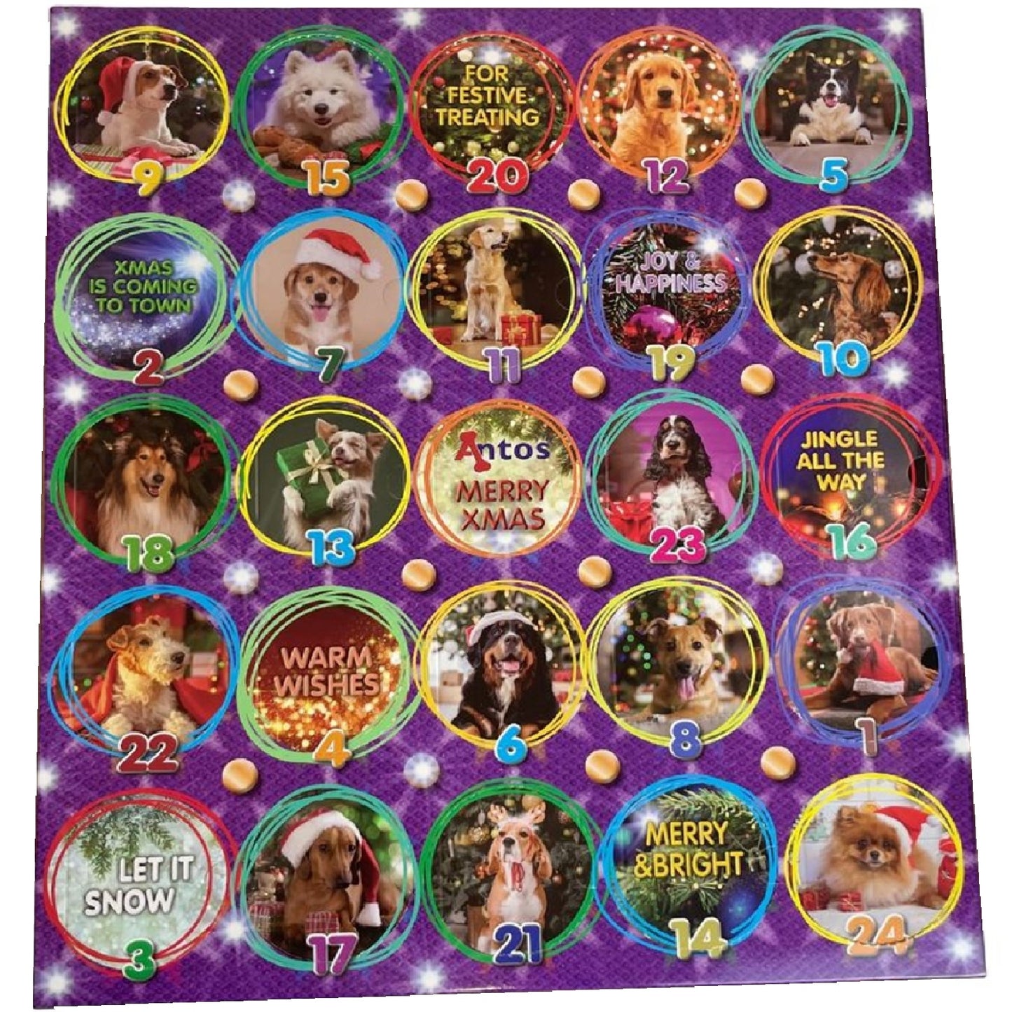 Antos - Premium Christmas Advent Calendar (24 Treats)