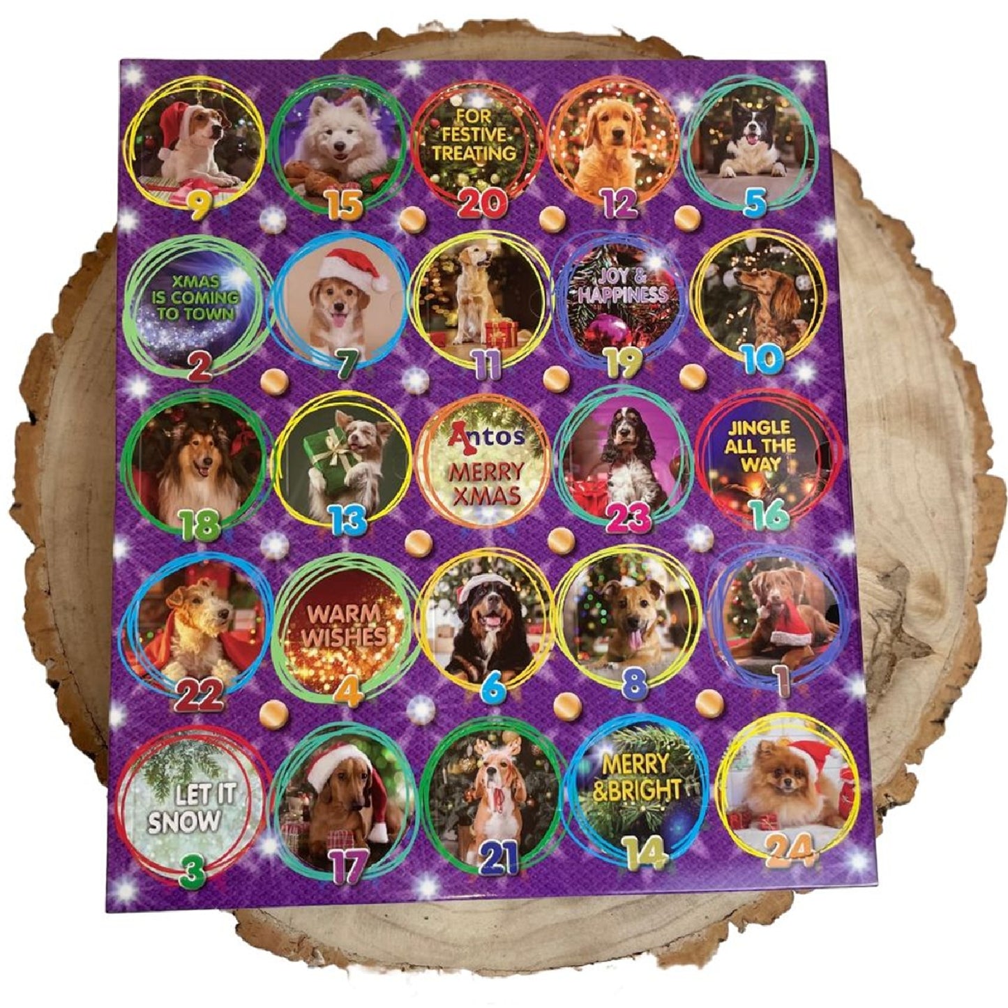 Antos - Premium Christmas Advent Calendar (24 Treats)