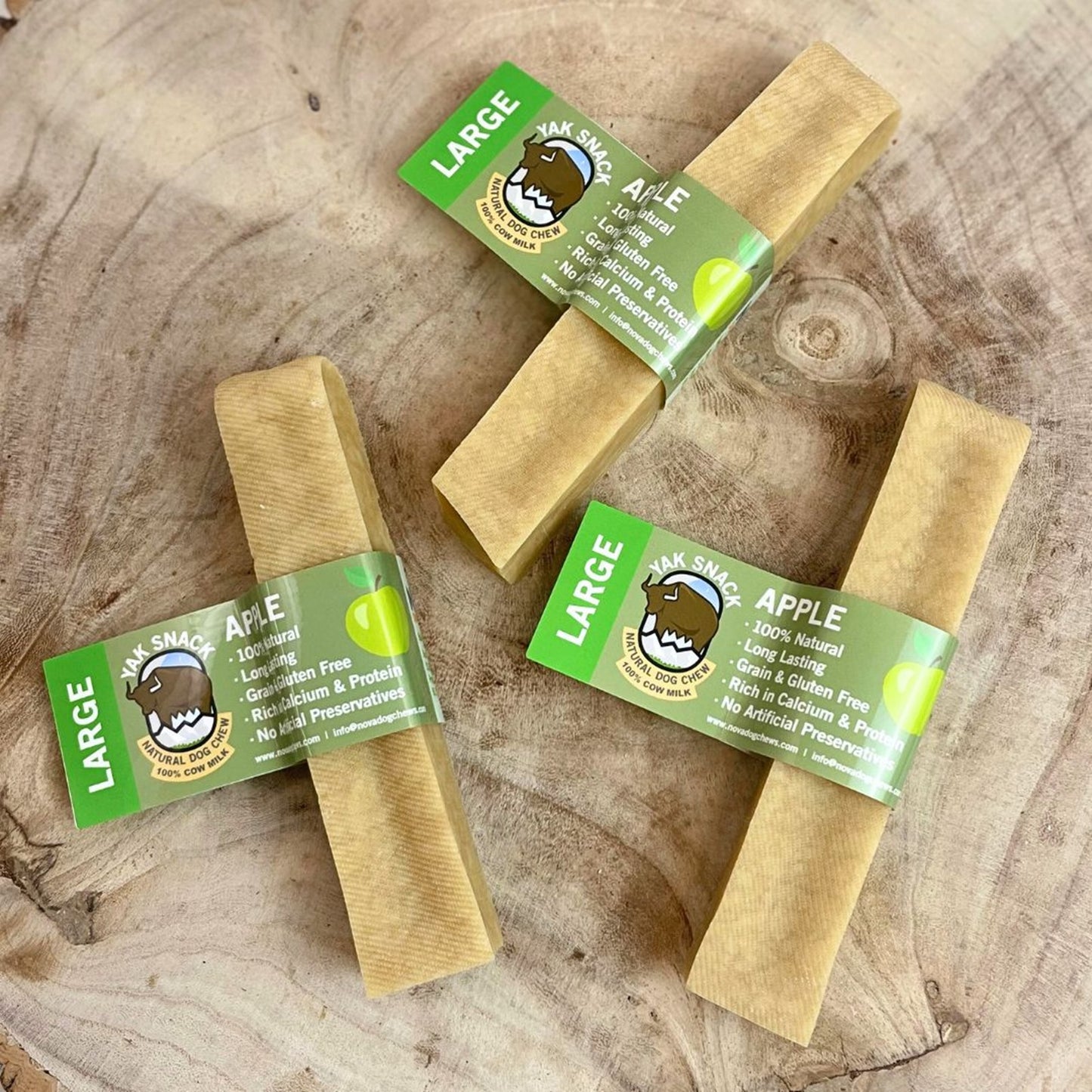 Yak Snack - Cheese Apple Dog Chews