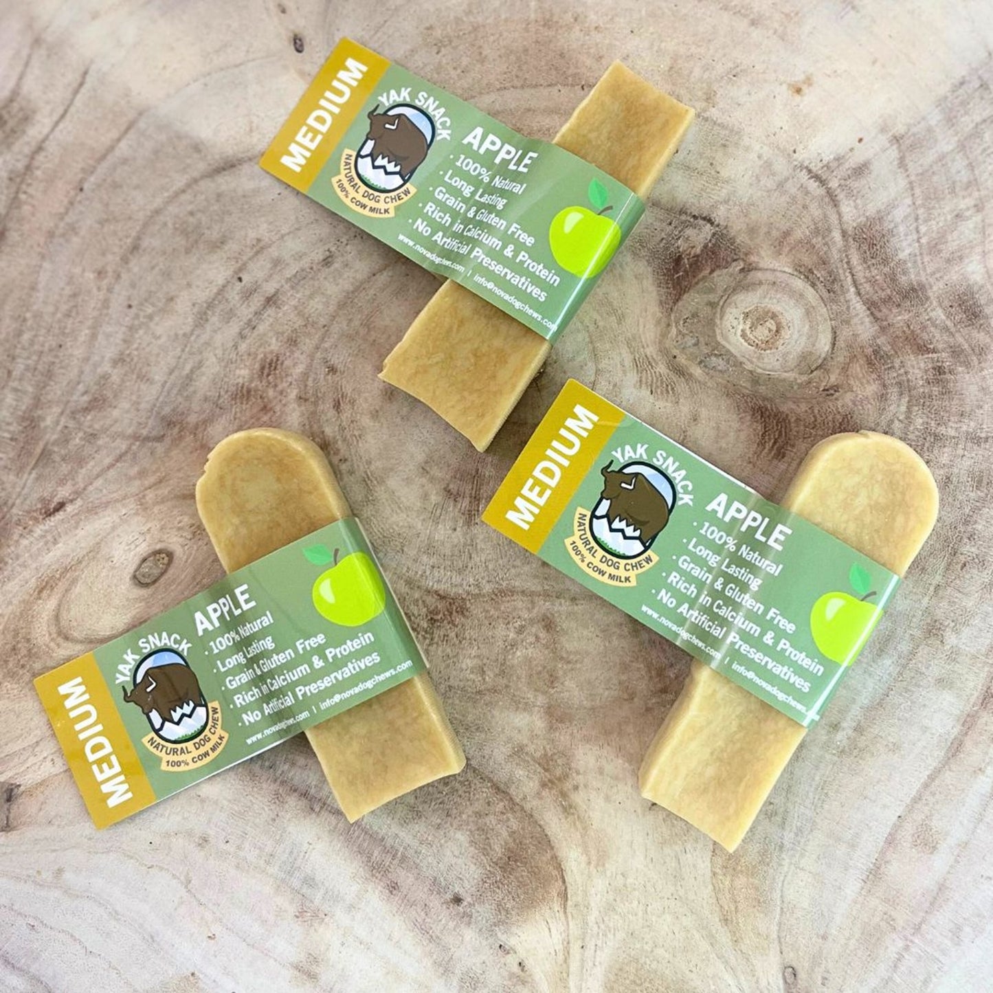 Yak Snack - Cheese Apple Dog Chews