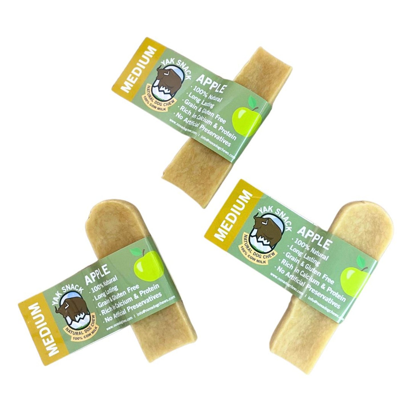 Yak Snack - Cheese Apple Dog Chews