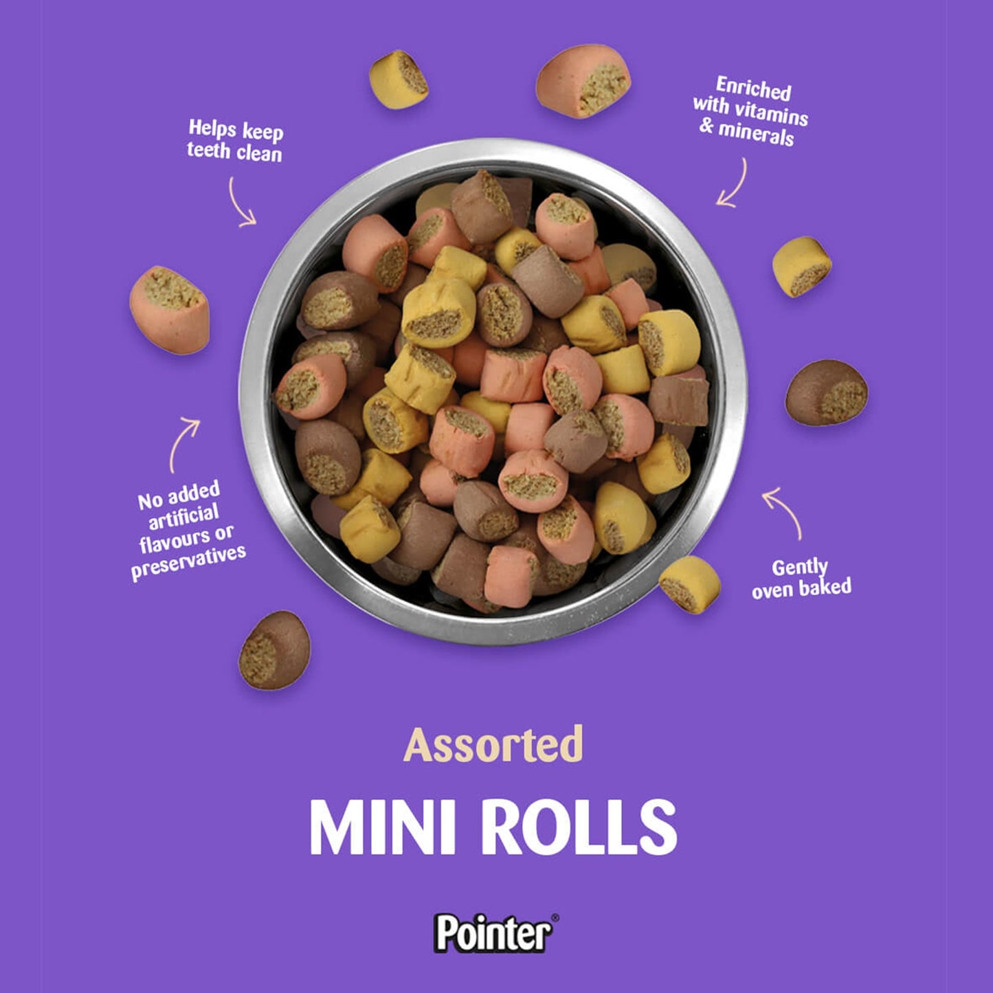 Pointer - Assorted Mini Rolls
